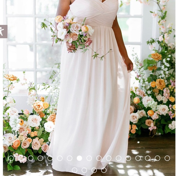 Kennedy Chiffon Convertible Bridesmaid Dress from Revelry - Picture 2 of 4